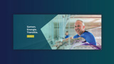 Banner ontwerp in Kersten nieuwe branding