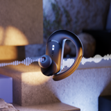 JBL Endurance Peak 3 oortje met geluidsgolven