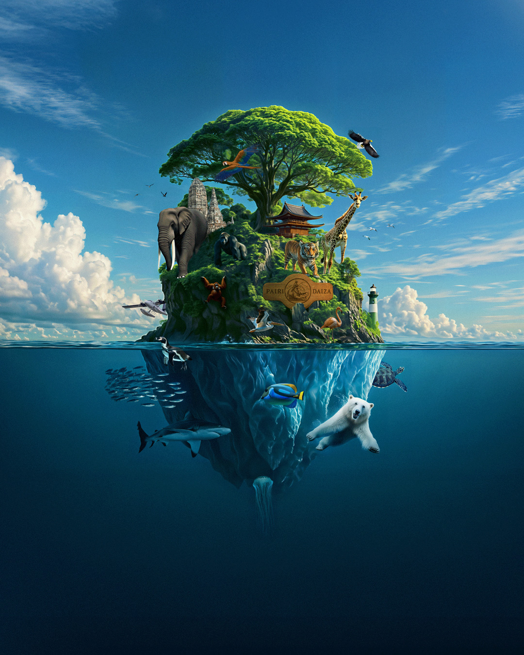 #Alientrickinspiratie Pairi Daiza 1