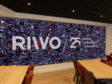Kantine Fotowand Riwo Jubileum
