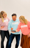 Laureth, Raymond, Kelly Op Mobiel