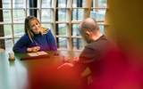 Dennis en Laureth werken samen
