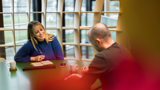 Dennis en Laureth werken samen