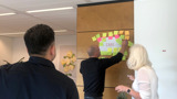 Strategische sessie voor CS Opleidingen met post-its