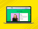 Macbook Frontview Groene Strijders Nina
