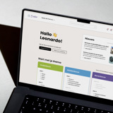 Dashboard Met Persoonlijke Begroeting En Thema’S