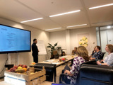 Presentatie tijdens strategische sessie met CS Opleidingen