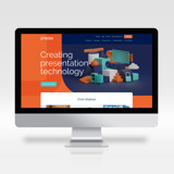 Webdesign met vernieuwde merkidentiteit Predia toegepast