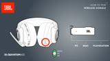 How to pair JBL Quantum screenshot